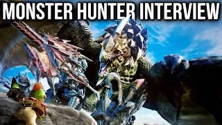 Monster Hunter Wilds - FULL Exclusive Dev Interview! Remakes, Friendly Fire, Skills, Collabs & More