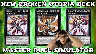 Yu-Gi-Oh! Duel Links || NEW UTOPIA DECK IS NONSENSE! CYDRA INFINITY VERSION FOR 2 OMNI NEGATIONS!