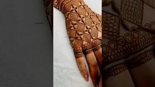 beautiful  design rj 14 #hennamehndidesignshennaart #ytshortvideo