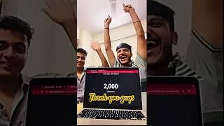 Thank you so much for 2k family| #dream #trending #nit #motivation#nitsurat #iit #subscribe #like