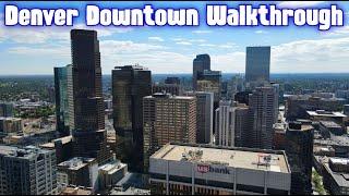 Denver Downtown Walkthrough - 16th Street, State Capitol Tour, Larimer Square & Aerials | Colorado