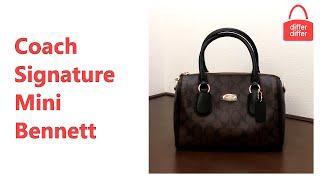 Coach Signature Mini Bennett Satchel 34084