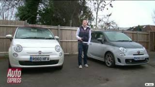 Fiat 500C TwinAir vs 500C Abarth review - Auto Express