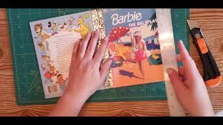 How to Make JUNK JOURNAL Cover out of a LITTLE GOLDEN BOOK! Step by Step DIY Tutorial for Beginners!