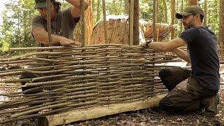 Building a Medieval Fence: Bushcraft Skills