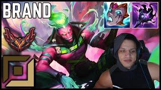  Tyler1 ALMOST IN CHALLENGER | Brand ADC Full Gameplay | Season 14 ᴴᴰ