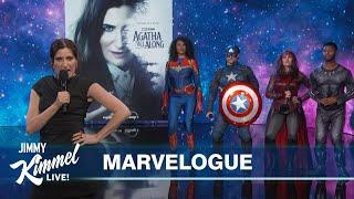 Kathryn Hahn Sings the Entire History of the Marvel Cinematic Universe