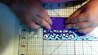 Bi-fold Duct Tape Wallet Tutorial with no fold over lines