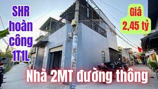  SỞ HỮU NGAY | Nhà sổ hồng riêng quận 12 | Vị trí đẹp ngay góc 2 mặt tiền đường thông xe hơi