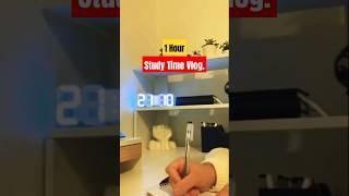 study Vlog with me 1 hour [ 10-11 ] This is study related video. With music + timer. #study #shorts