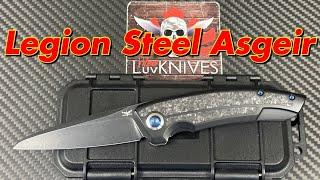 Legion Steel Knives “Asgeir”  New knife brand from knife maker Marshall Noble !