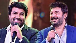 Arvind Swami and Mirchi Shiva's funny conversation at South Movie Awards | Thalaivii | SIIMA 2022