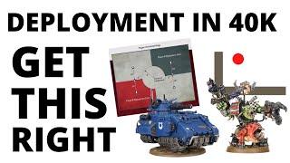 Don't Make THESE Mistakes When Deploying for Warhammer 40K - 10th Edition Deployment Tips