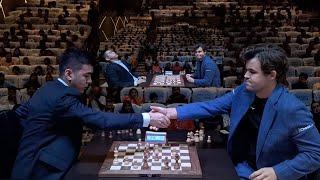 MAGNUS VS ABDUSATTOROV | Tata Steel Chess 2024