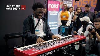 Nord at NAMM 2023: Joshua Domfeh