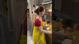 the beauty of sanatan dharma #foreigner embraces sanatan dharma #cooking for krishna #iskcon #shorts