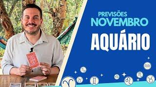 AQUÁRIO - PREVISÕES NOVEMBRO 2024 | André Mantovanni