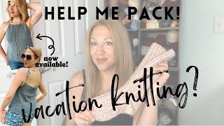 What to pack for vacation knitting?? | Cozy house socks | Hilo & Stitch #knitting podcast