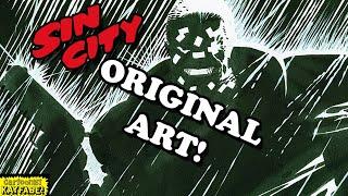 Frank Miller's Original Art for the First Sin City!