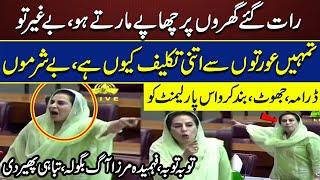 Dr. Fehmida Mirza Gets Angry Bashes Govt in National Assembly | PPP VS PMLN | Latest Update