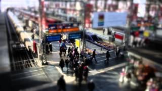 Tilt Shift: Frankfurt am Main, Hauptbahnhof