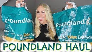 HUGE POUNDLAND HAUL  |  I SPENT £50 IN POUNDLAND! 