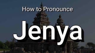 Jenya - Pronunciation and Meaning