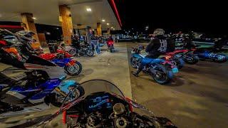 10+ SUPERBIKES “CHILL” NIGHT RIDE IN NASHVILLE