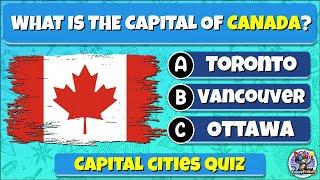 "CAPITAL CITIES" QUIZ!  How Much Do You Know About "CAPITAL CITIES"? | Test/Trivia