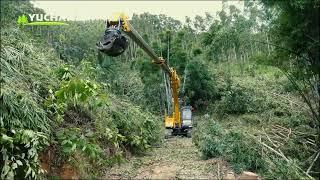 Yuchai Forestry Equipment Introduction [F35 harvester]