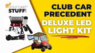 Club Car Precedent Deluxe LED Golf Cart Light Kit - Street Legal with Turn Signals - SUPER BRIGHT