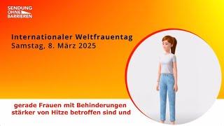 Internationaler Frauentag 2025 +UT