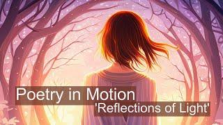 Reflections of Light  Poetry in Motion | An Anime-Inspired Visual Poetry Journey #poetry #AnimeArt