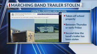 Central Crossing High School marching band trailer stolen — again