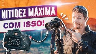 A MELHOR TÉCNICA PARA FOTOS NÍTIDAS QUE CONHEÇO