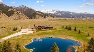 Real Estate Aerial Tour of Luxury Home | Bozeman, Montana