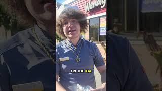 Florida Jhit Tries The Krabby Patty From Wendy's 