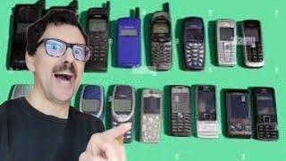 Review of old cell phones let's talk about it let's grow in knowledge on YouTube I answer questions