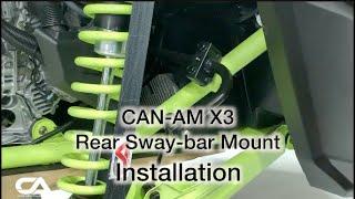 CATechUSA Billet Rear Sway-bar Mount Install