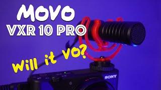 MOVO VXR 10 PRO - VO with a $50 on-camera mic? | Booth Junkie