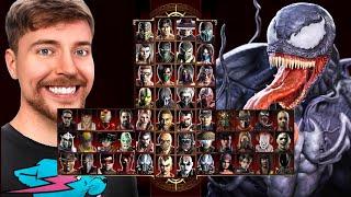 Mortal Kombat 9 - MrBEAST & SYMBIOTE VENOM - Expert Tag Ladder - Gameplay @(1080p) 60ᶠᵖˢ 