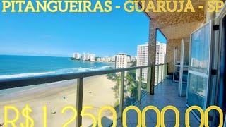 Oportunidade!! Apartamento de frente total para o mar em Pitangueiras Guarujá- SP por R$1.250.000,00