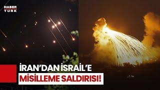 İran'dan İsrail'e Misilleme Saldırısı: Yüzlerce Füze Ateşlendi!