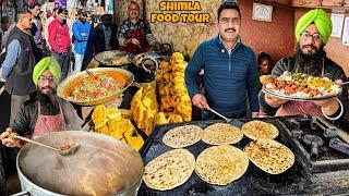 Shimla Food Tour | Famous Himachal Street Food | Street Food In Shimla | Indian Street Food