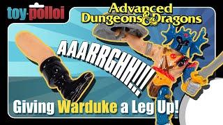 Repairing the Legs on vintage Warduke -Advanced Dungeons and Dragons - Toy Polloi