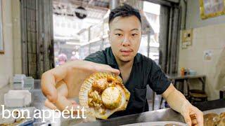 We Tried Bangkok’s Michelin-Rated Street Grilled Scallops | Street Eats | Bon Appétit