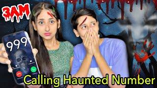 Calling *HAUNTED* Numbers You Should Never Call at 3 AM !!
