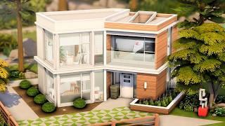 ARTIST'S MODERN HOME  The Sims 4 Speed Build (no talking) | No CC