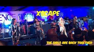 Xscape's first reunited performance -- Essence Superlounge at the Mercedes-Benz Superdome