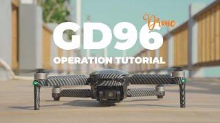 How to operate Global Drone GD96 Drone? This video will teach you...